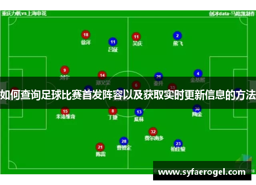 如何查询足球比赛首发阵容以及获取实时更新信息的方法