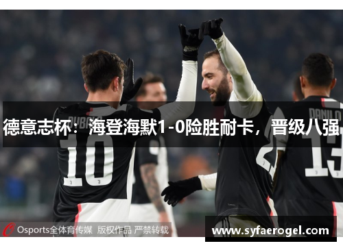 德意志杯：海登海默1-0险胜耐卡，晋级八强